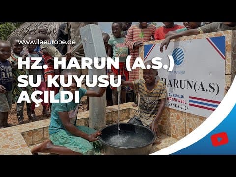 Hz. Harun (A.S.) — Eröffnung des Wasserbrunnens