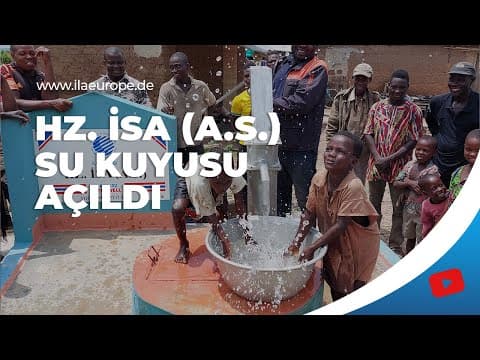 Hz. İsa (A.S.) — Eröffnung des Wasserbrunnens