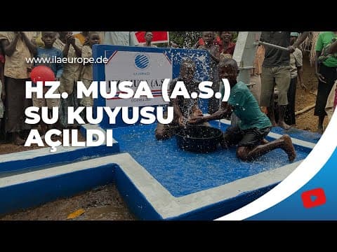 Hz. Musa (A.S.) — Eröffnung des Wasserbrunnens