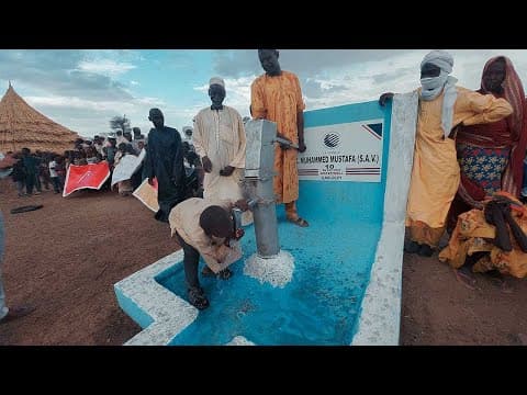 Hz. Muhammed Mustafa (S.A.V.) — Eröffnung des Wasserbrunnens