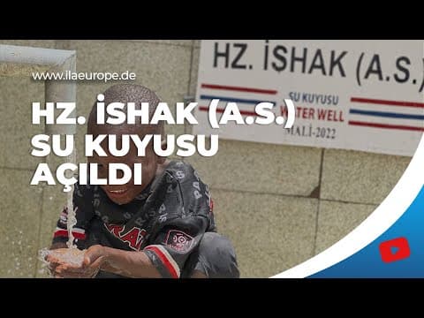 Hz. İshak (A.S.) — Eröffnung des Wasserbrunnens